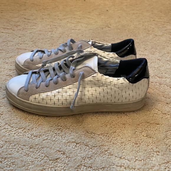 P448 Shoes - P448 White Leather Sneakers size 9 (39)
